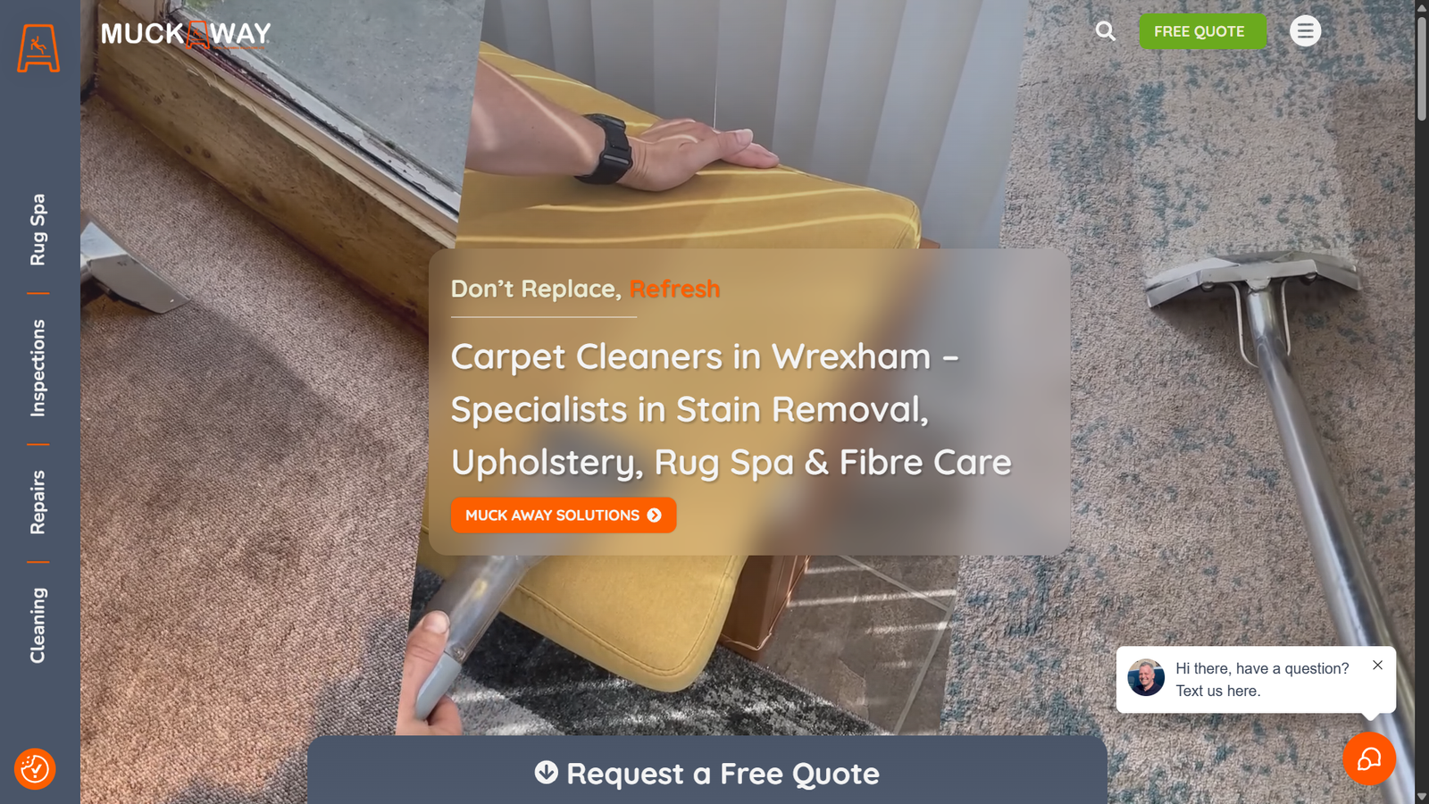 Muck Away Wrexham Website Design in Chester, Wrexham & SEO Chester