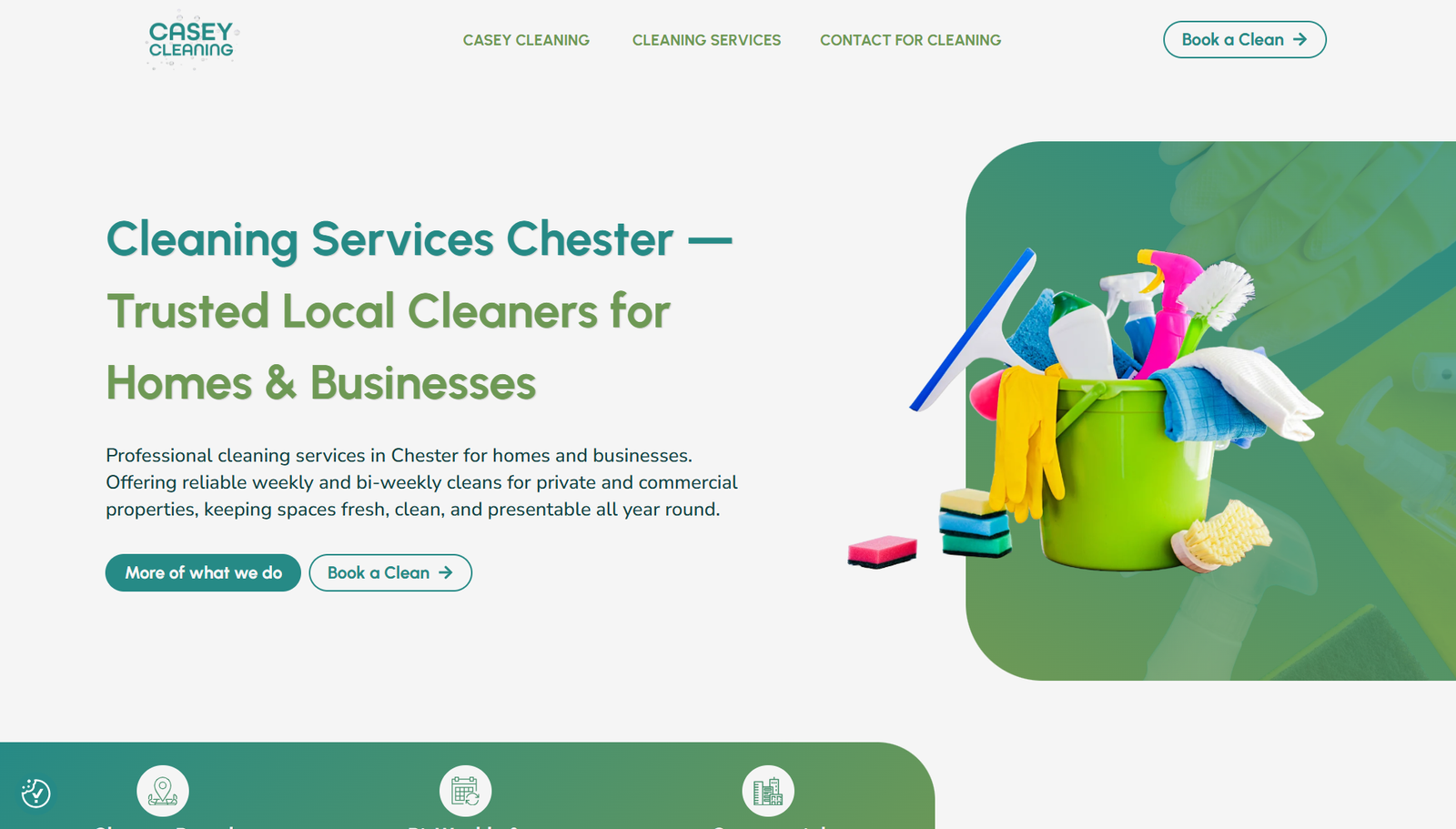 Casey Cleaning Website