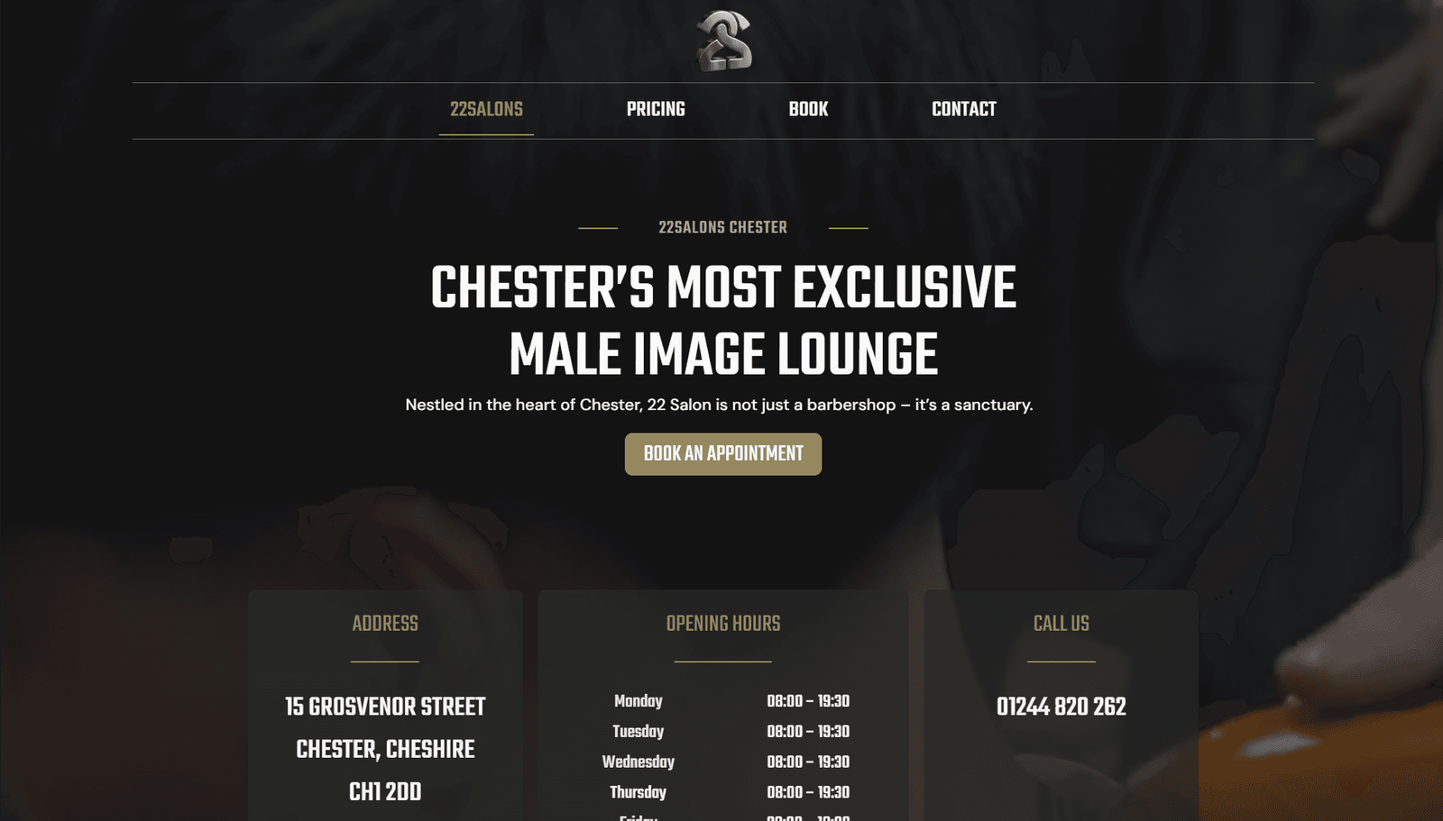 22Salons - Mens Grooming Salon & Barbers, Chester